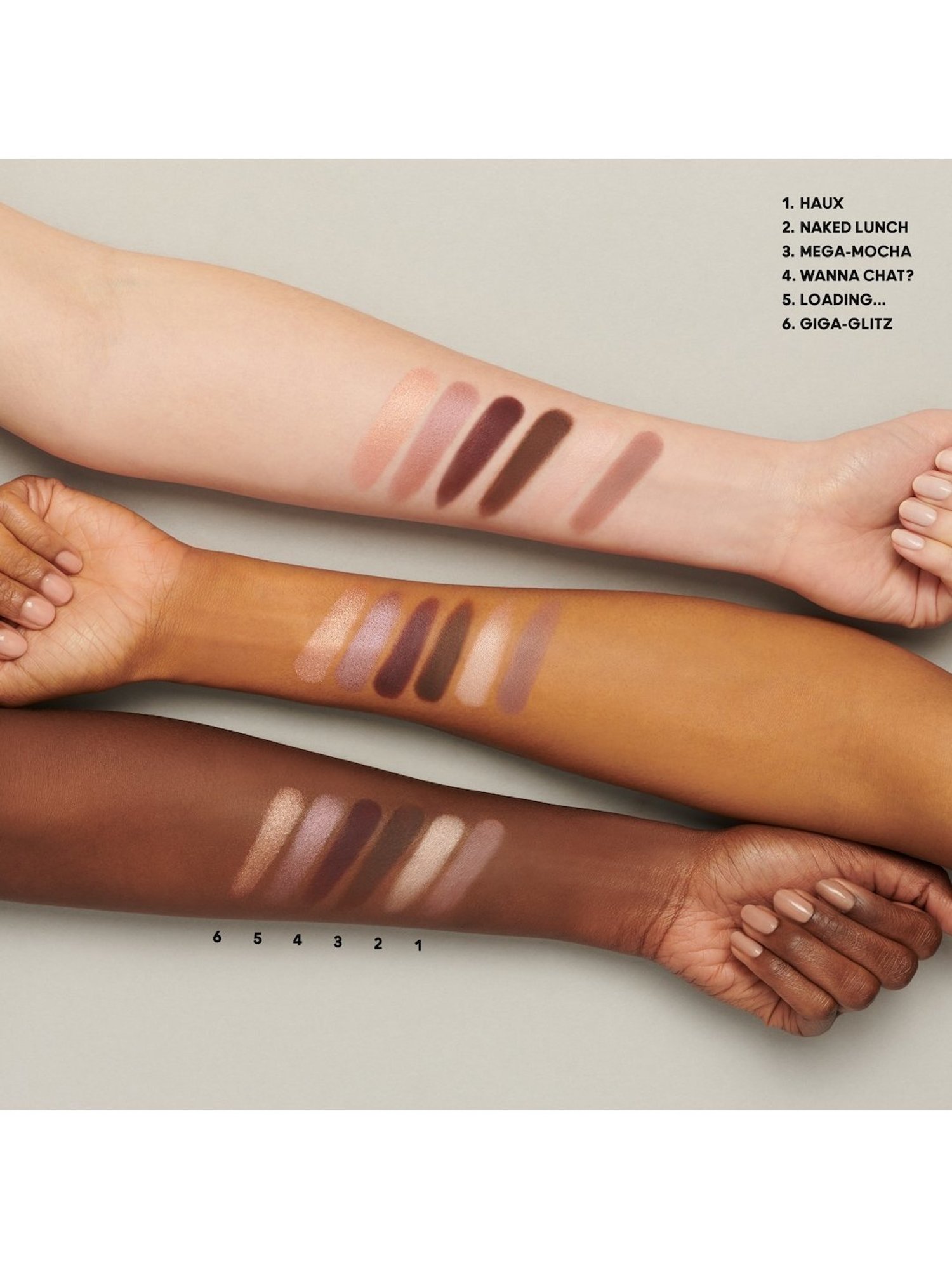 M.A.C Connect In Colour 6-Pan Eyeshadow Palette Embedded In Burgundy - 6.2 gm