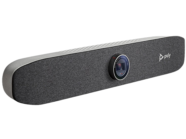 Poly Studio P15 Personal 4K Video Bar with Mic and Speakers 2200-69370-001