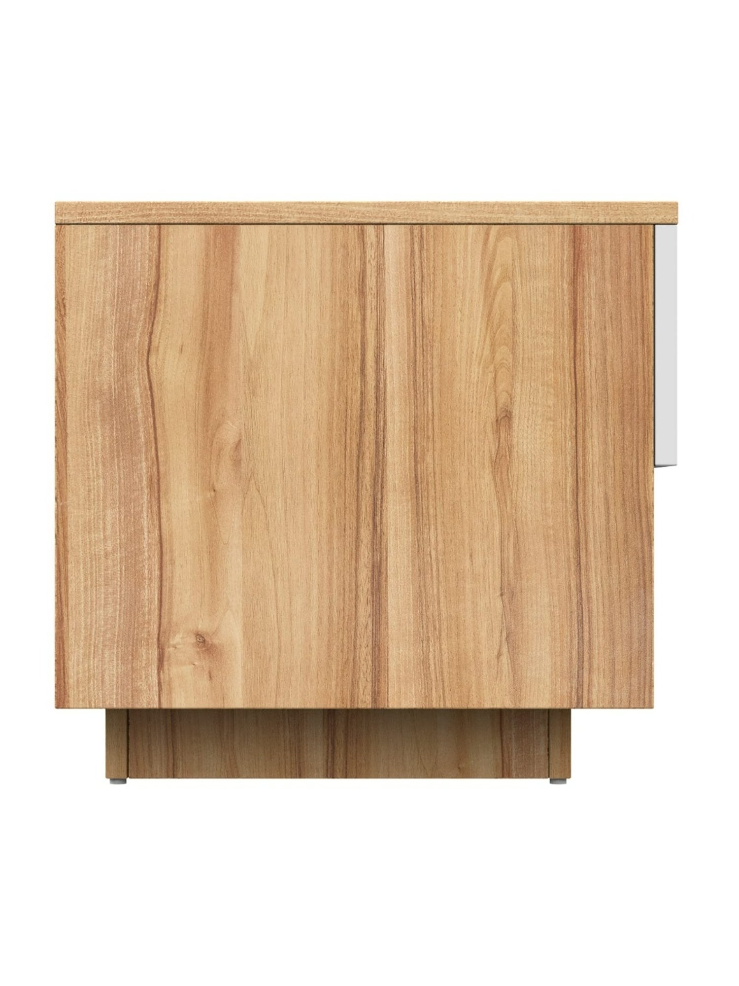 Godrej Interio Harmony Remini Walnut Engineered Wood Corner Table