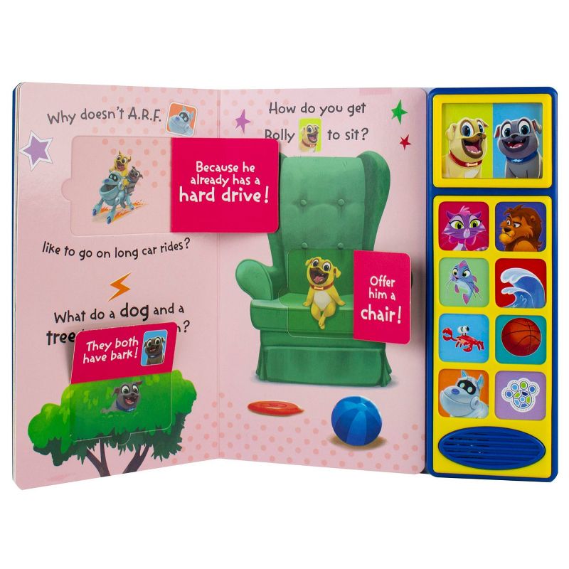 Disney Puppy Dog Pals - Lift a Flap Sound Book : Lift and Laugh (Hardcover)