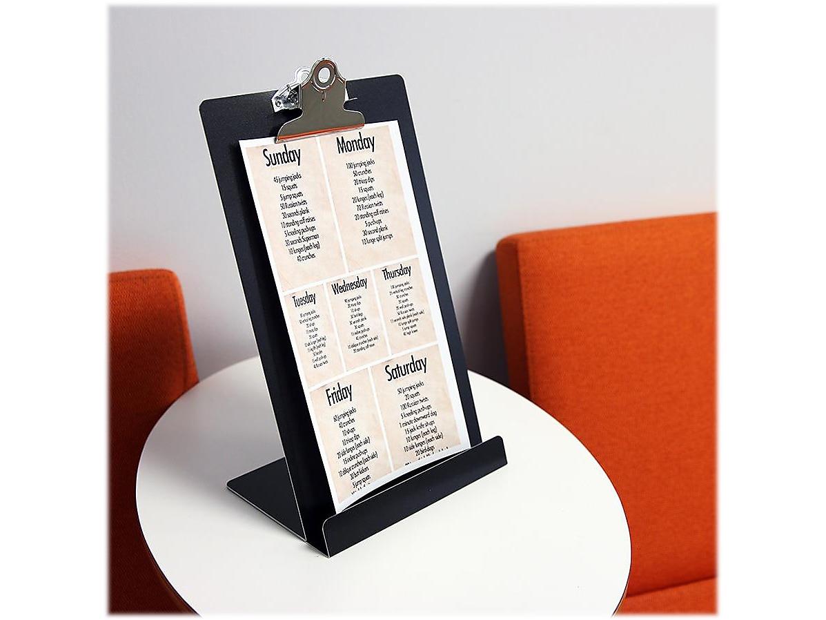Saunders Aluminum Clipboard/Tablet Stand Memo SAU22530