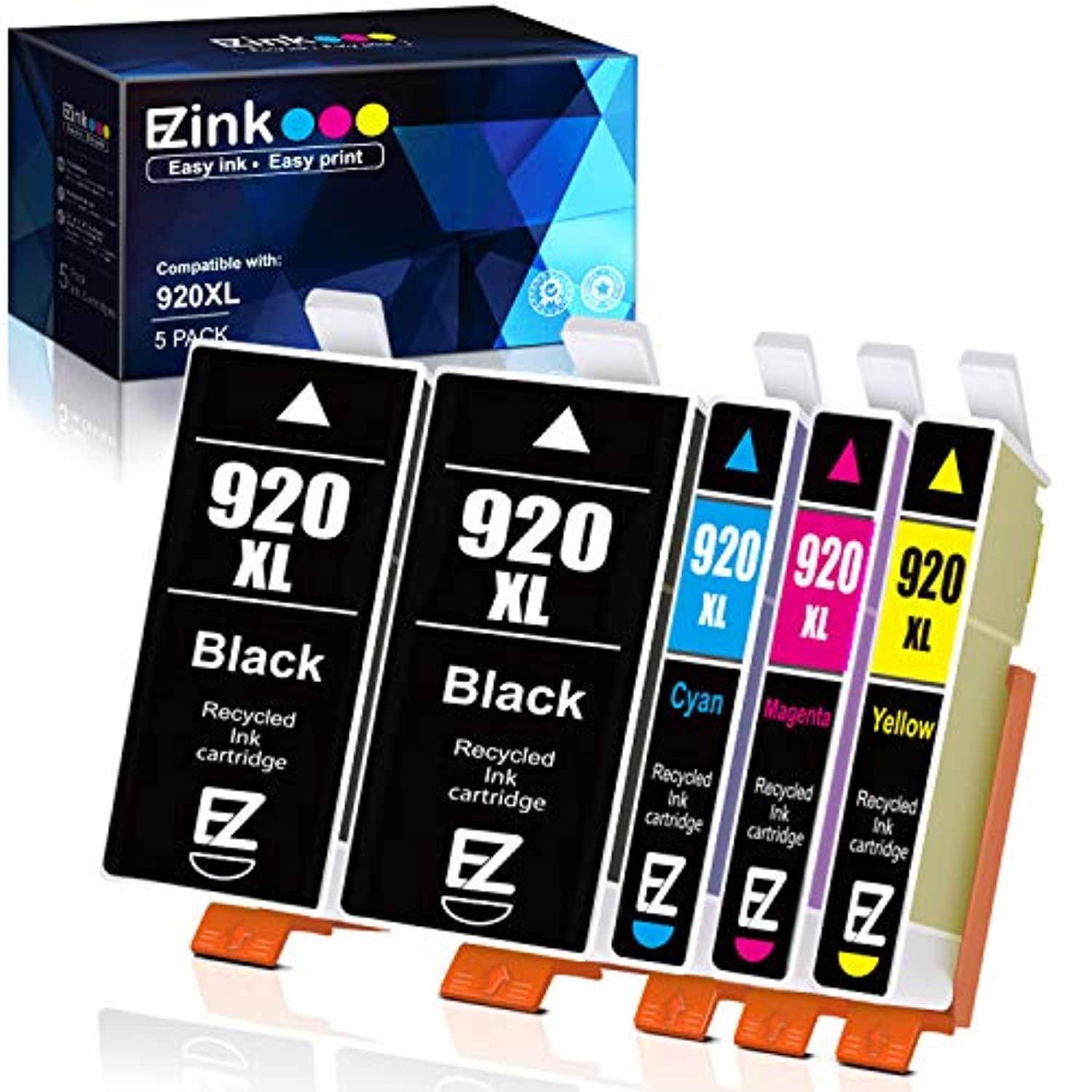 e-z ink (tm) compatible ink cartridge replacement for hp 920xl 920 for use with officejet 6500 6500a 6000 7000 7500 7500a e709