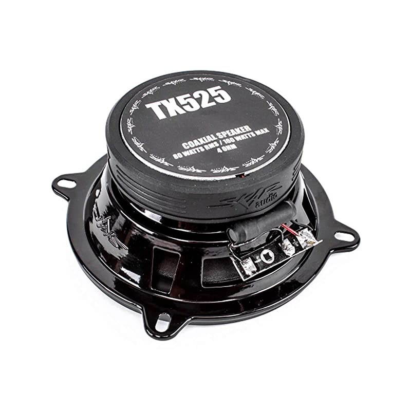 TX525 525 160 Watt 2Way Elite Coaxial Car Speakers Pair