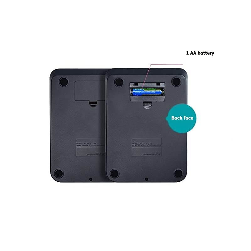 Desk/Office/Business/Financial Calculator with 14 Digit Large Display, Standard Electric LCD Calculator AA Solar Battery Dual Power Elegant Gold