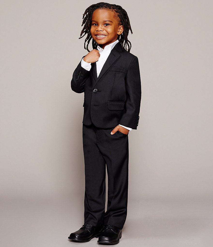 Class Club Gold Label Little Boys 2T-7 Sharkskin Dress Pants