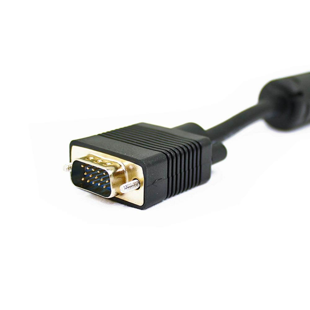 Premium VGA Ferrite True 15 Pin MM, 25ft