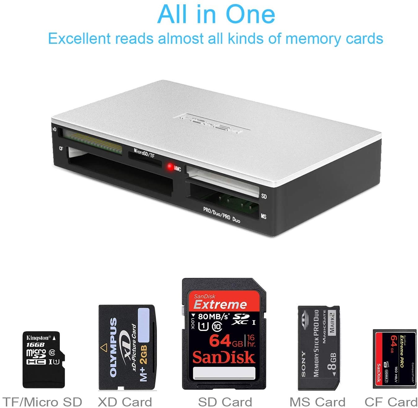 SDDR-B531-GN6NN MobileMate USB 3.0 microSD Card Reader - SDDR-B531-GN6NN Black