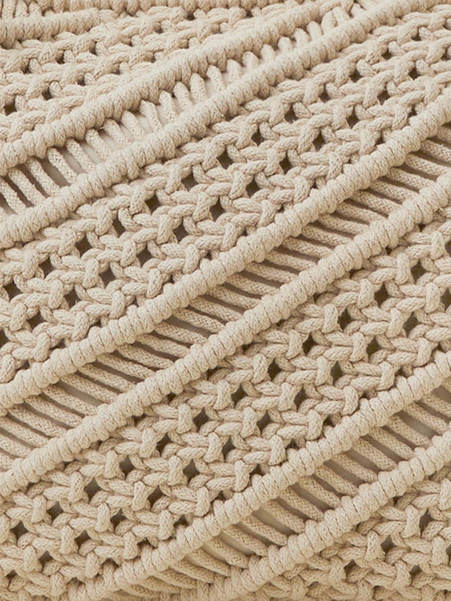 Accessorize London Cream Fabric Shoulder Handbag