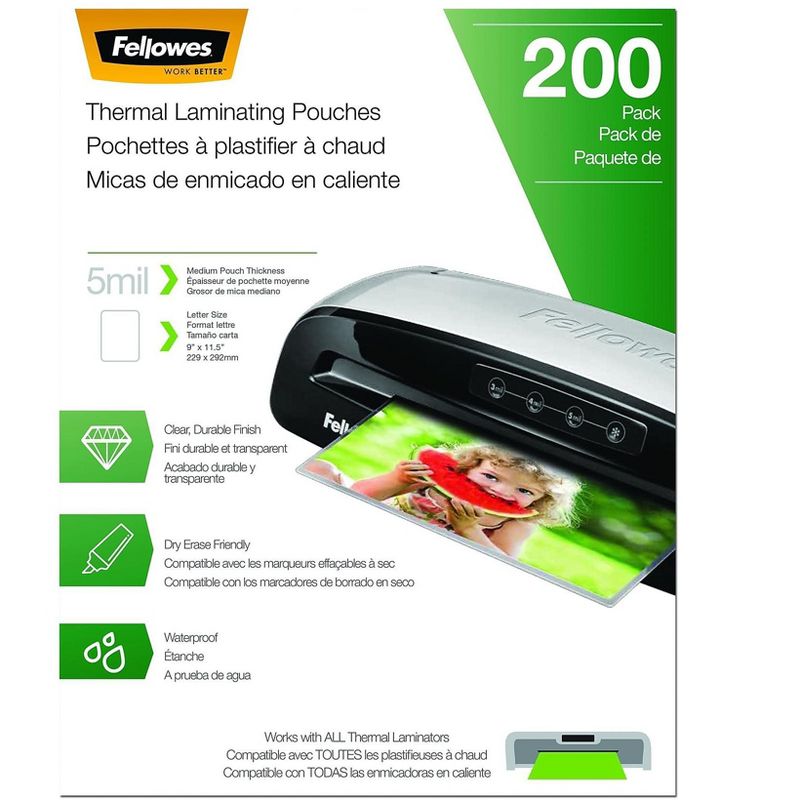 Swingline GBC Fusion 3000L Laminator 12" Wide 5mil Maximum Document Thickness 1703075