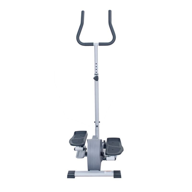 Sunny Health & Fitness Magnetic Standing Elliptical Machine with Handlebars