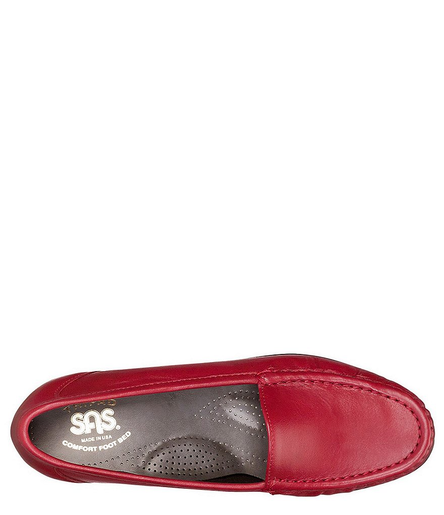 SAS Simplify Leather Moccasin Loafers