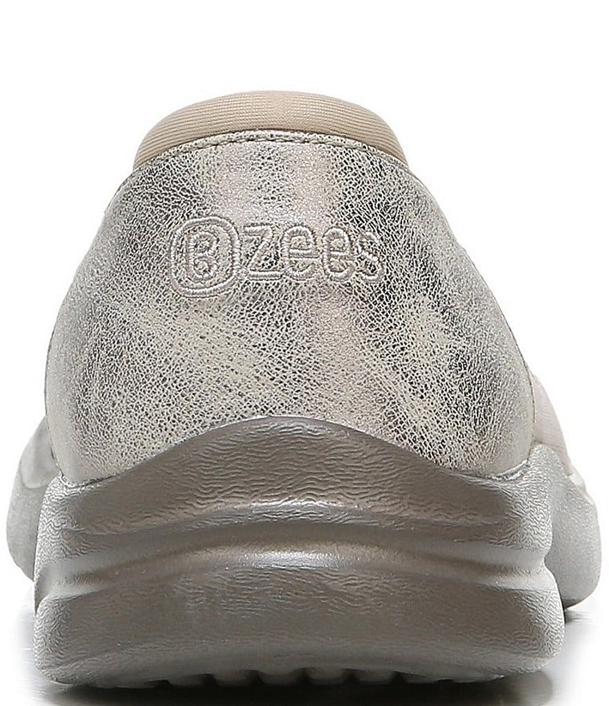 Bzees Jiffy II Zebra Print Washable Slip-On Shoes