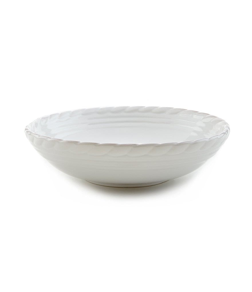 Artimino Tuscan Countryside Rope-Edged Stoneware Soup Bowl