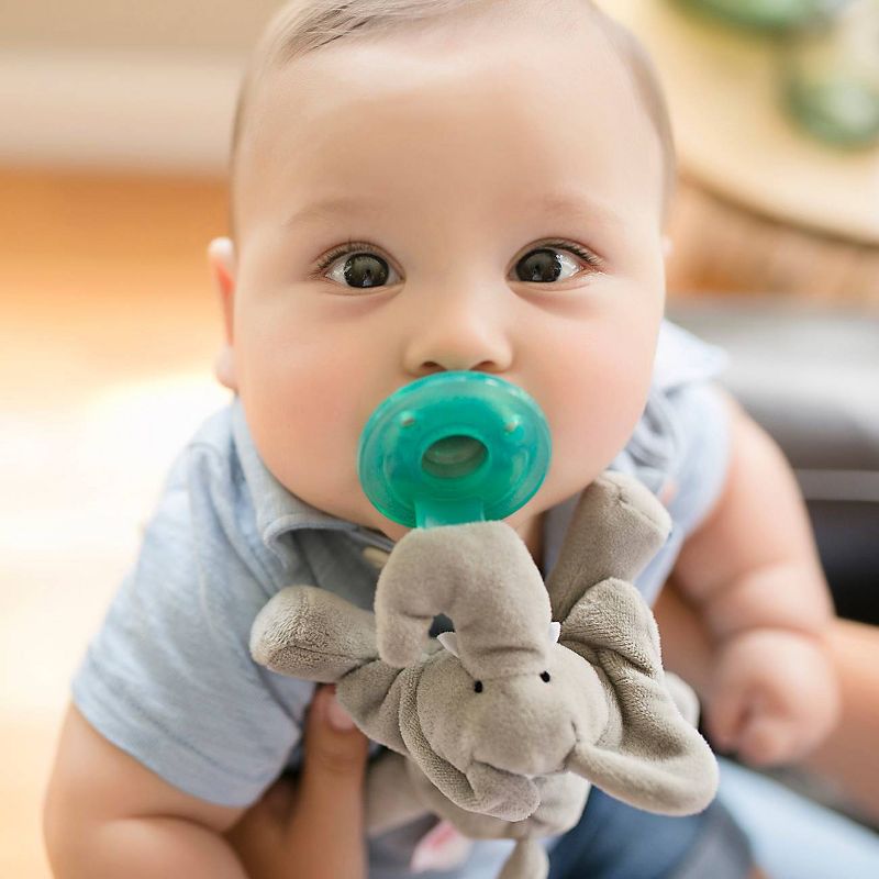 WubbaNub Elephant Pacifier - Gray