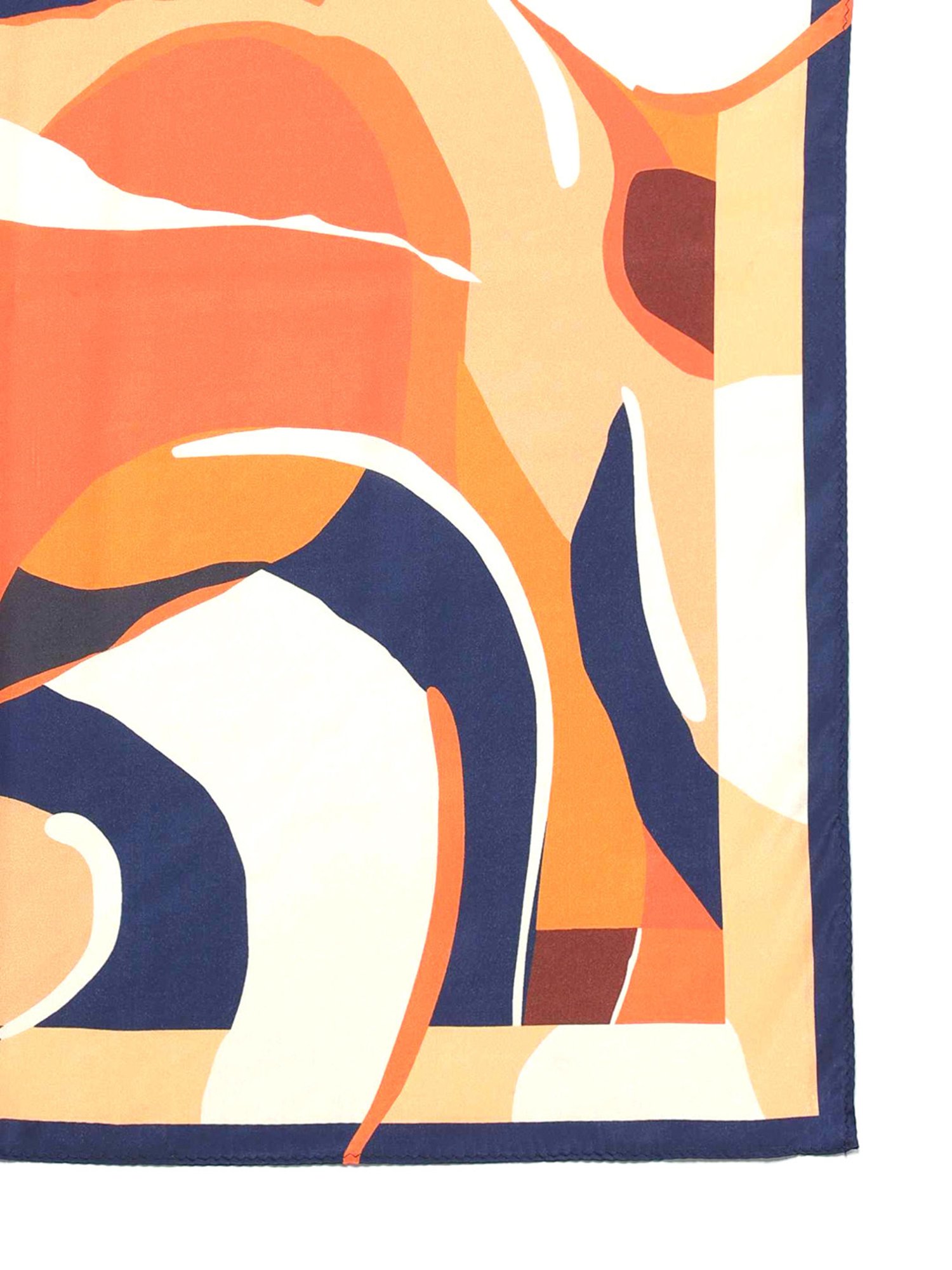 Tossido Multicolor Printed Scarf & Bag Scarf Set