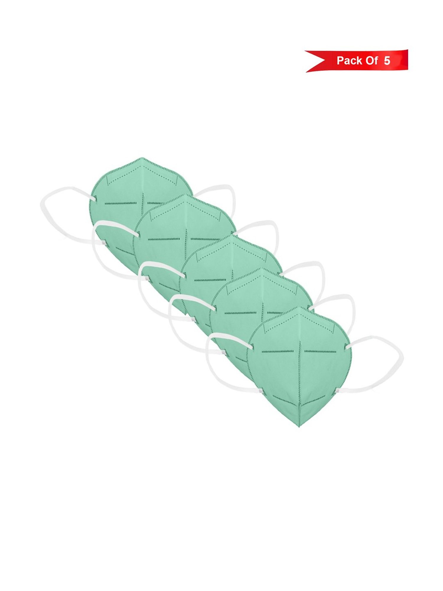 Lioncrown N95 5 Layered Reusable Face Mask - Pack of 5