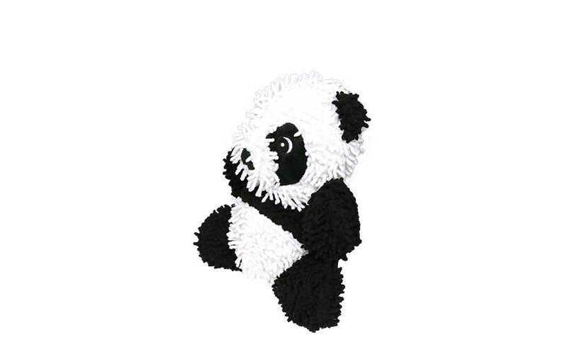 Mighty Microfiber Ball Panda Dog Toy - M