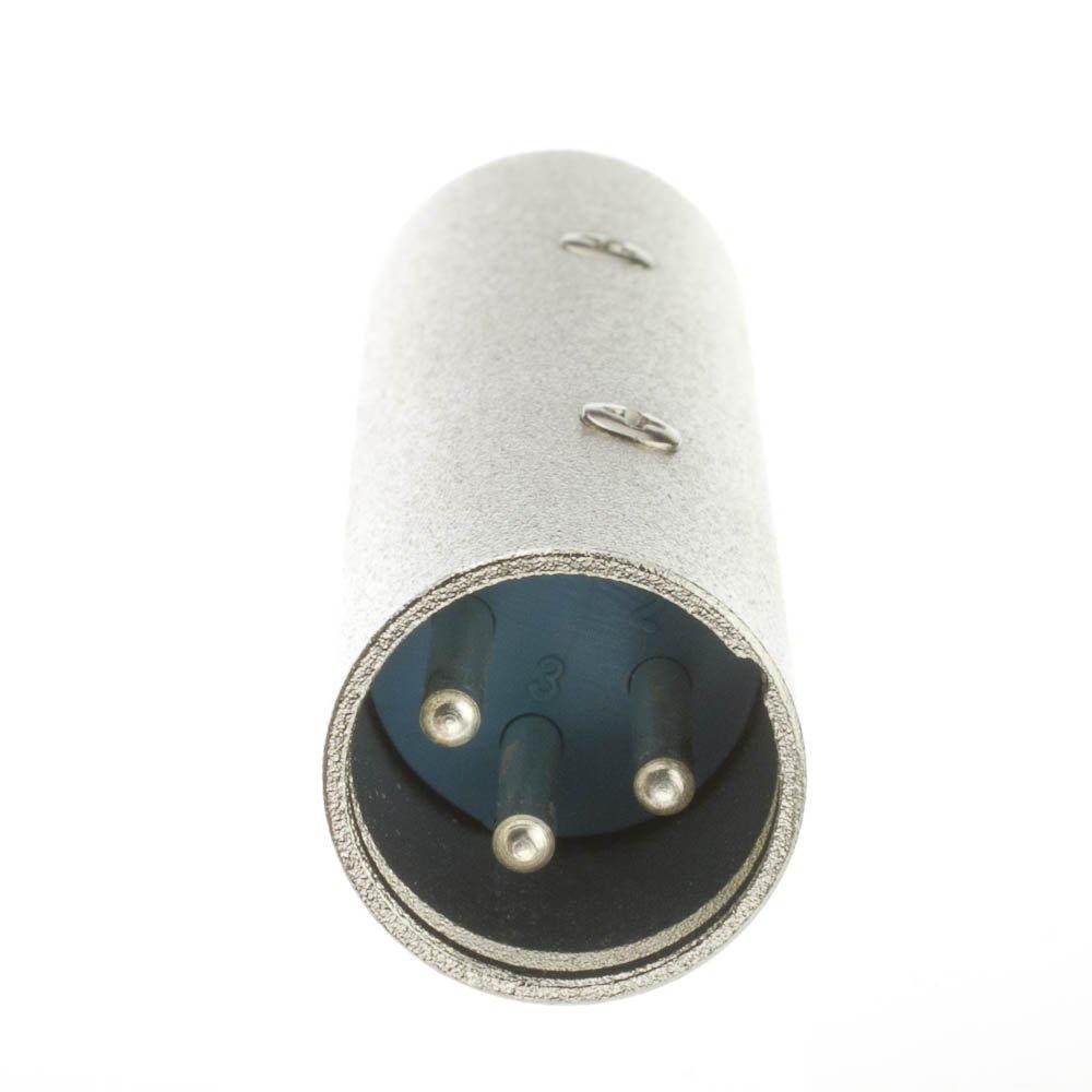 CableWholesale XLR Male/XLR Male Metal, XLR Gender Changer (30MC-03100)