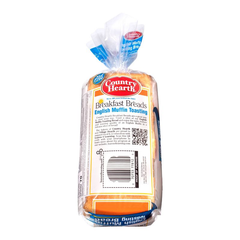 Country Hearth English Muffin Breakfast Breads - 16oz
