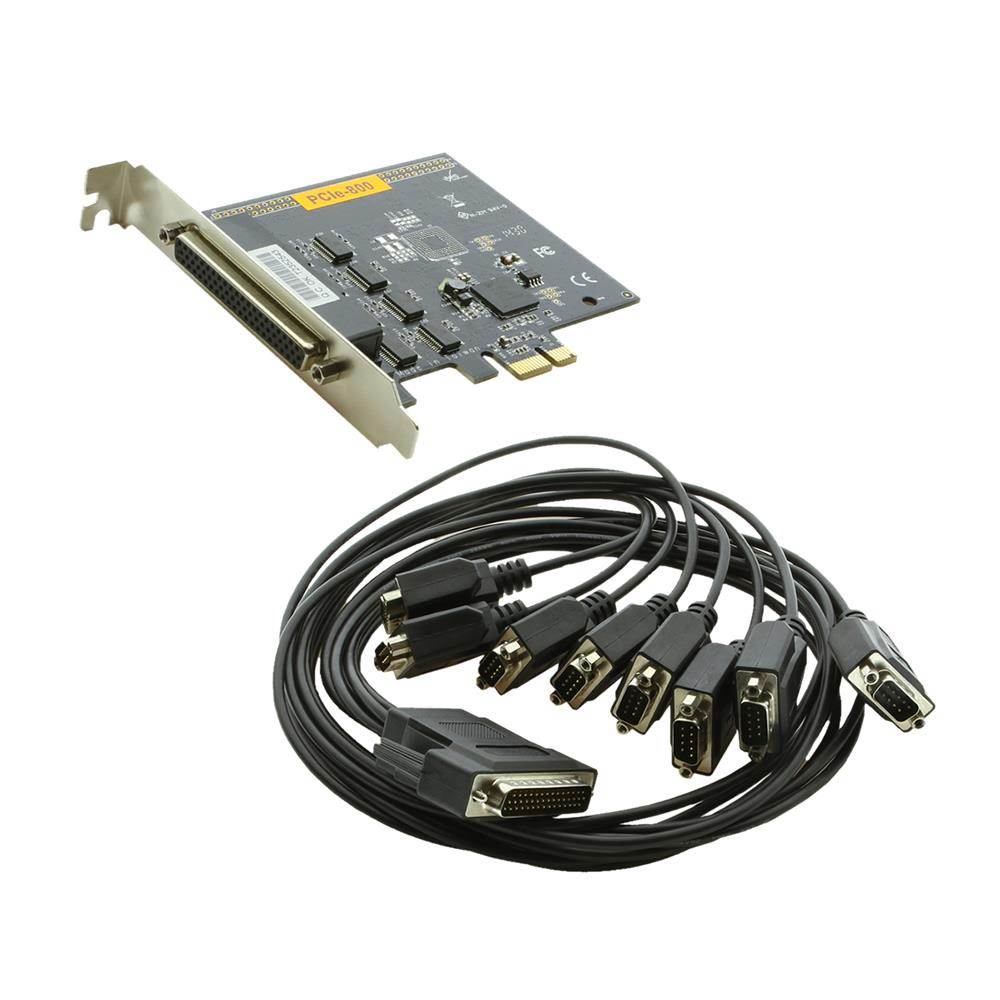 CoolGear 8-Port RS-232 PCI Express Serial Board with Oxford Chip