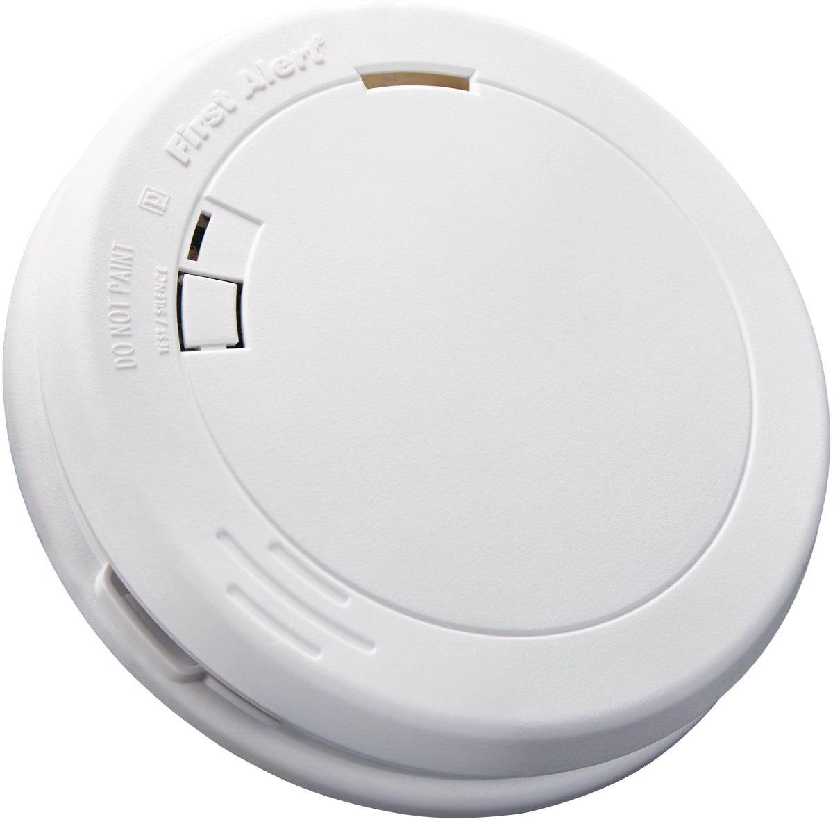 First Alert 10-Year Sealed Battery Photoelectric Slim Round Smoke Alarm 1039852