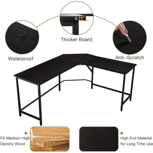 RESPAWN 3000 Gaming Computer Desk - Ergonomic Height Adjustable Gaming Desk, in Blue (RSP-3000-BLU)