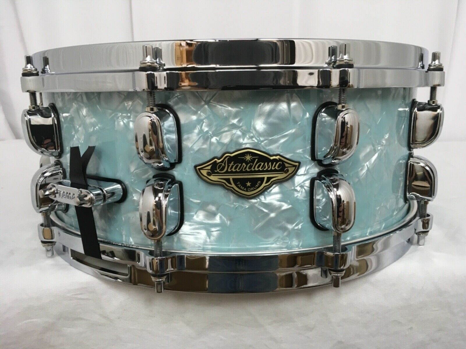 Tama Starclassic Walnut/Birch 14" Dia. X 5.5" Deep Snare Drum/Ice Blue Pearl