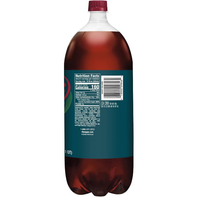 Dr Pepper Cherry Soda - 2 L Bottle