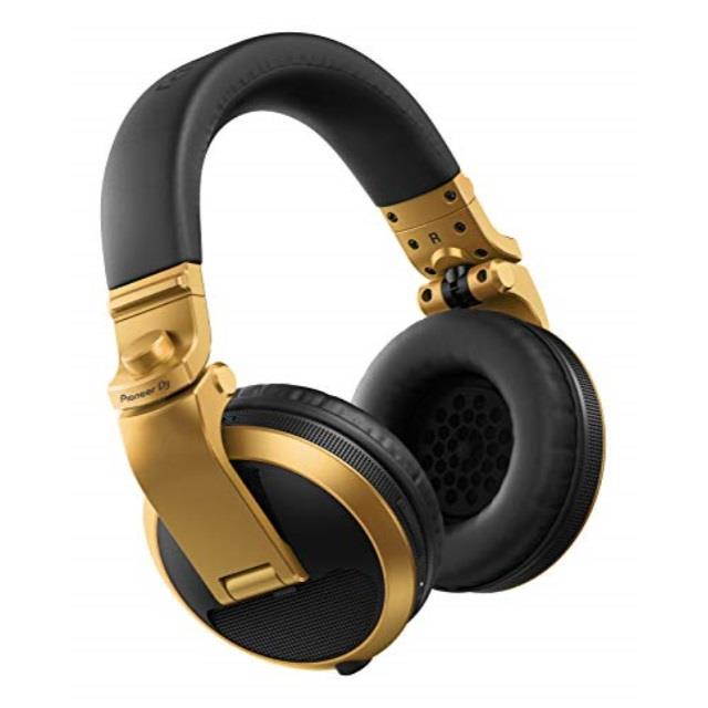 pioneer hdjx5btn headphones, gold