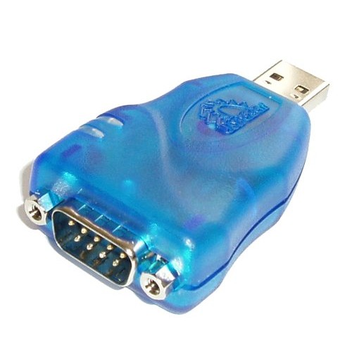 USBGear USB RS-232 Serial Adapter DB-9 Male works with all Windows and Mac