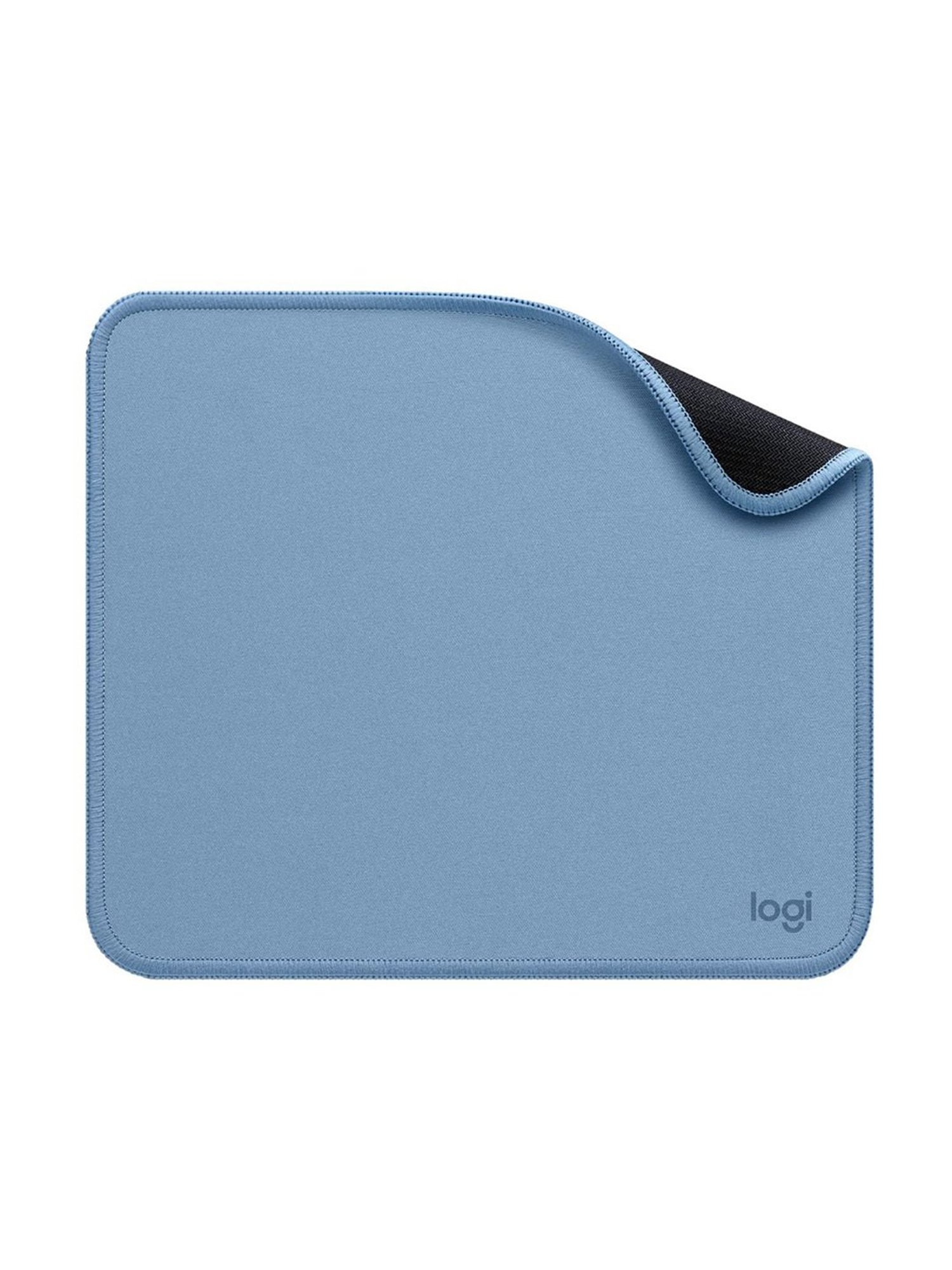 Logitech Mouse Pad - Studio Series, Computer Mouse Mat with Anti-Slip Rubber Base (Blue Grey)