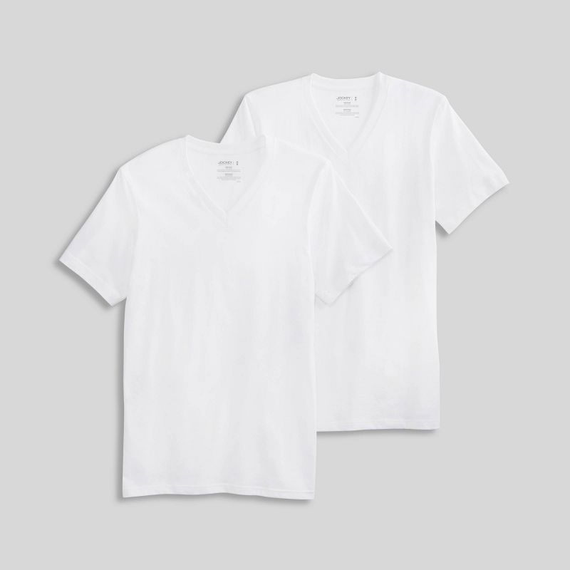 Fruit of the Loom Men's Crew Neck T-Shirt 5pk - White 2XL