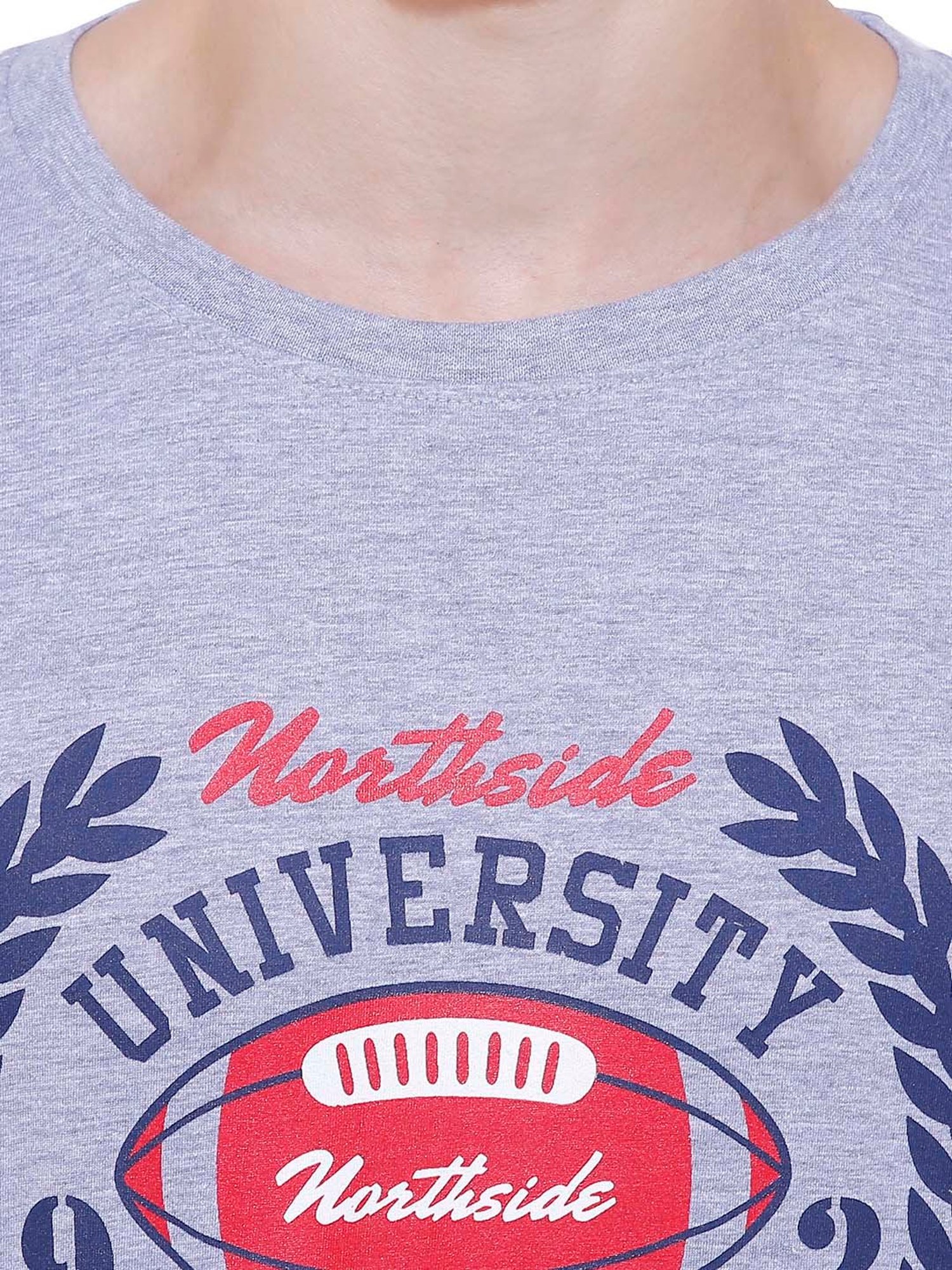 Dyca Grey Crew T-Shirt