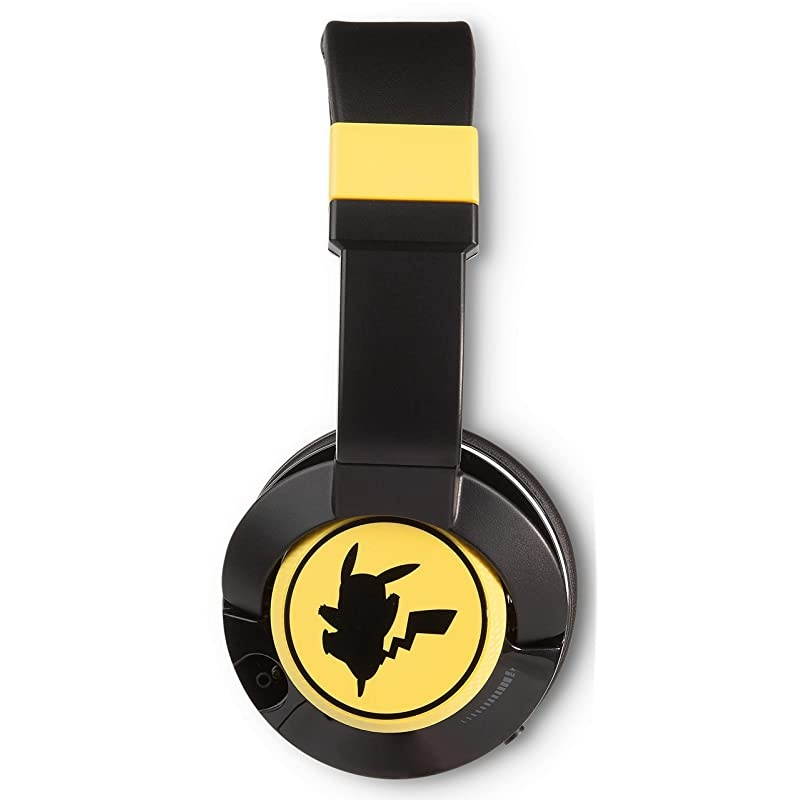 Pokemon Wired Gaming Headset Pikachu Silhouette Not Machine Specific