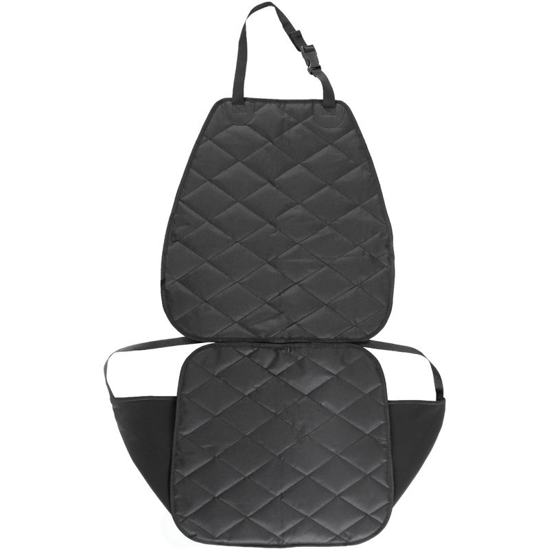 Dog Car Seat Cover, Fits Front Seat, Universal Size, Scratchproof, Waterproof Pet Seat Cover, Quilted Padded Nonslip Material for Cars, Trucks & SUVs