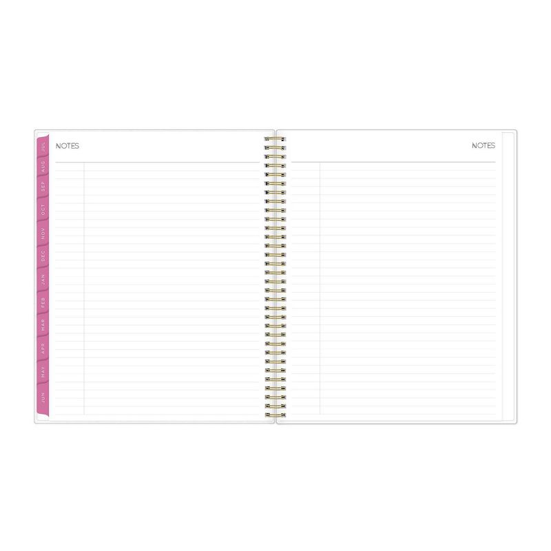 2021-22 Academic Planner 8.5" x 11" Flexible Cover Weekly/Monthly Wirebound Rose - The Home Edit