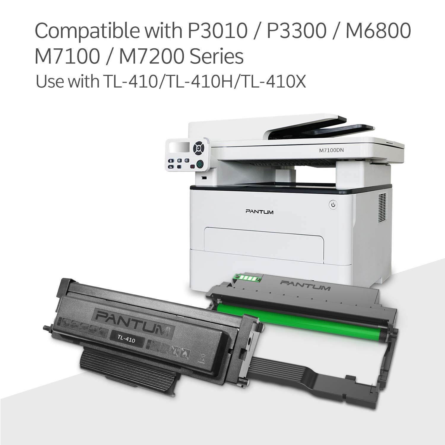 Pantum Drum Unit DL-410 Compatible with P3012 P3302 M6802 M7102 M7202 Series, 12000 Pages Yield per Drum Unit