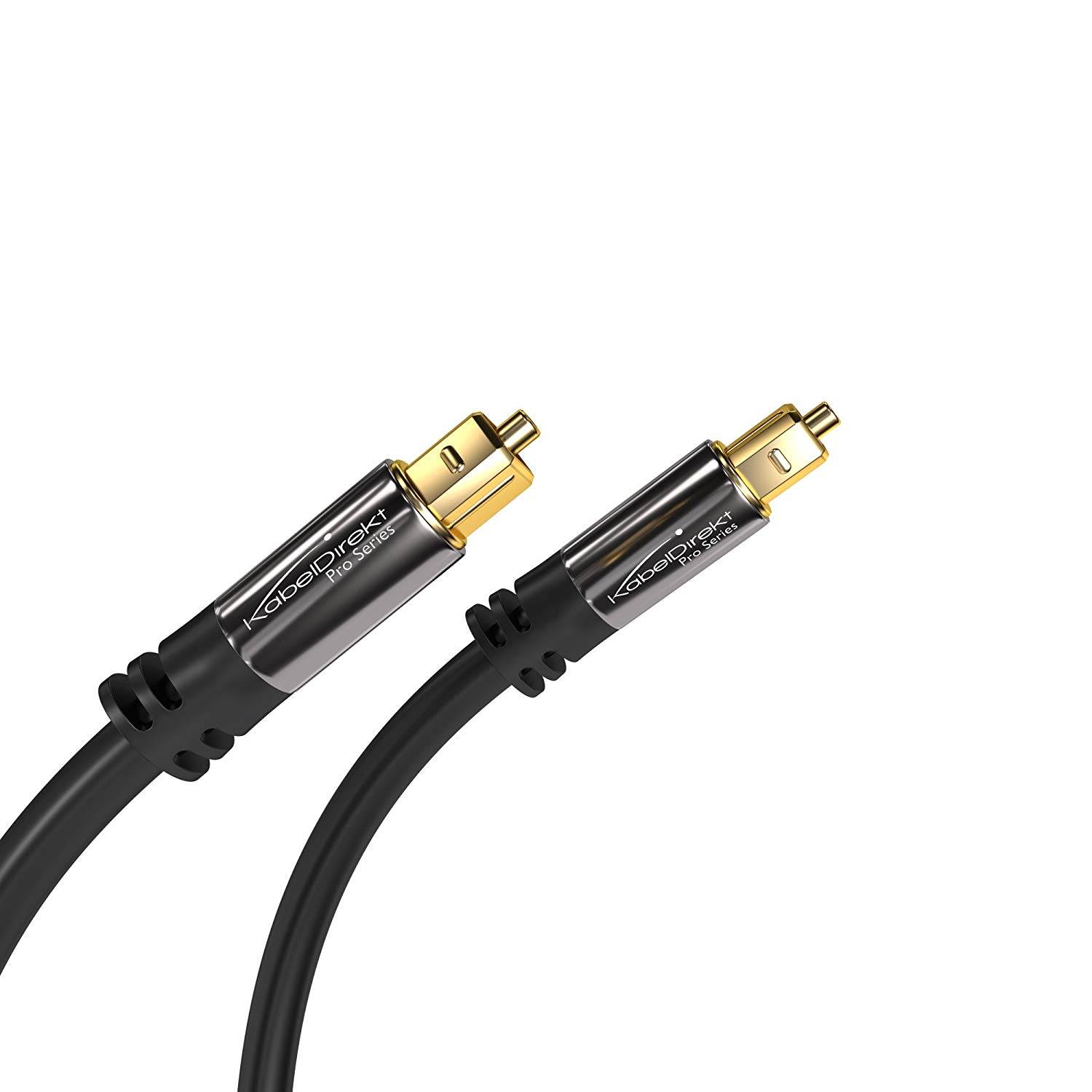 Audio cable, Optical Digital Audio Cable (6 Feet), Home Theater Fiber Optic Toslink Male to Male Gold Plated ,Optical Cables Best For Playstation & Xbox - PRO Series ,support 5.1 to 7.1 surround sound