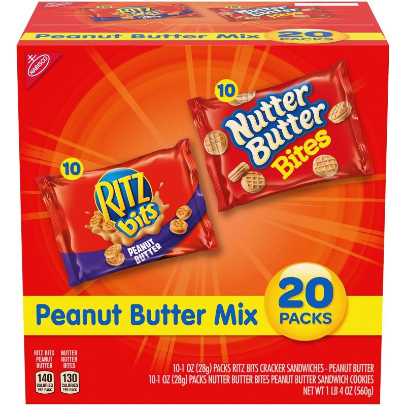 Nabisco Peanut Butter Mix Bites - 20ct/4oz