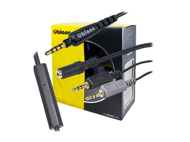 SYBA Oblanc U.F.O. Circumaural Headphones with Invisible In-line Microphone, YELLOW