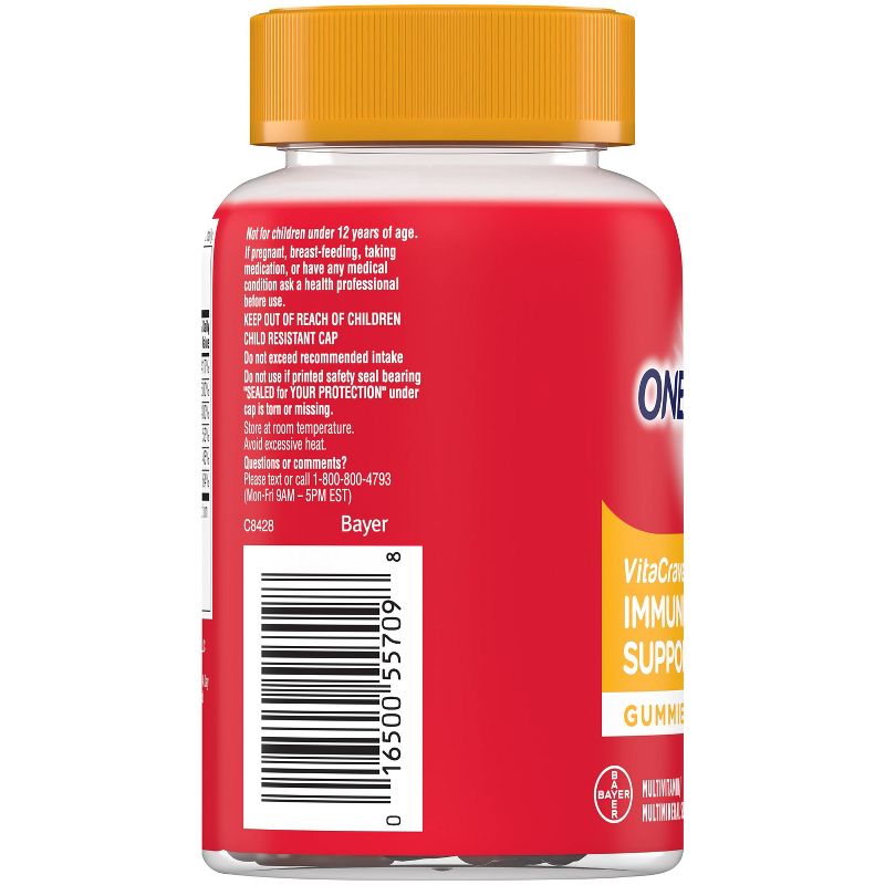 One A Day Adult Multivitamin + Immunity Gummy - 70ct