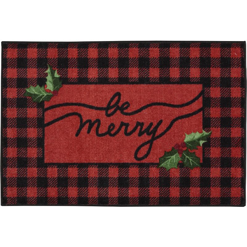 2'x3' Rectangle Floor Mat Red - Nourison