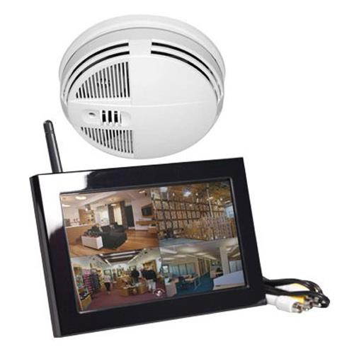 Spy-MAX Security Products Xtremelife LCD PIR Bottom View Smoke, Includes Free eBook