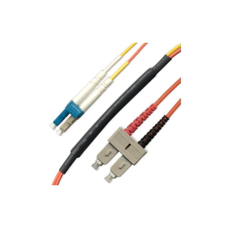 LCSC Mode Conditioning LC Side Fiber Optic Cable 9125625125