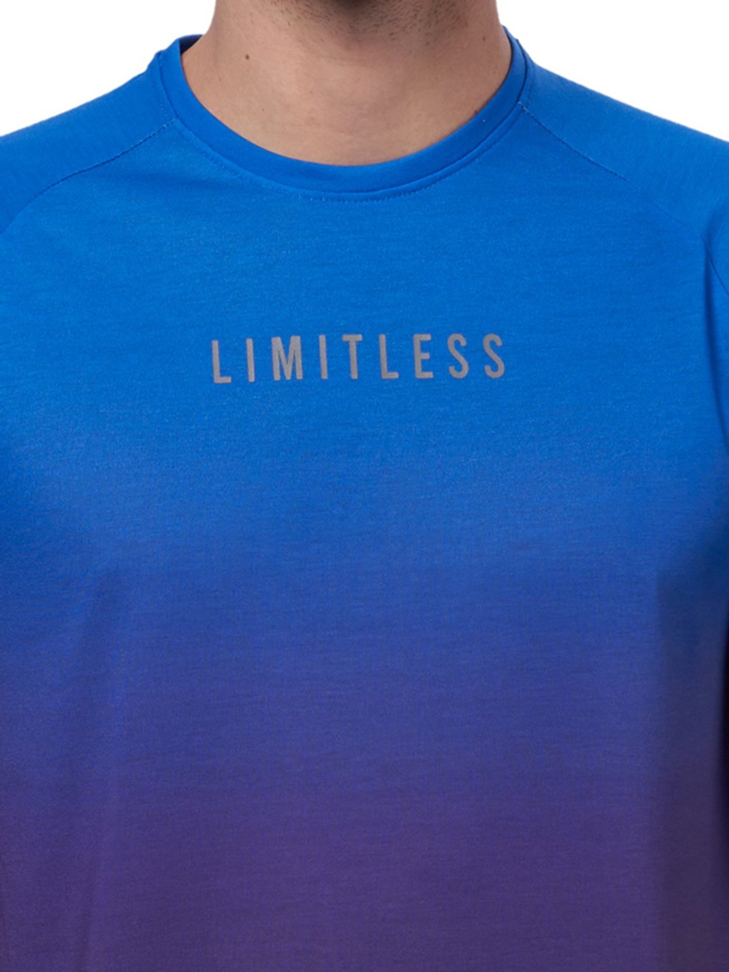 DOMIN8 Men Digital Print Training T-Shirt