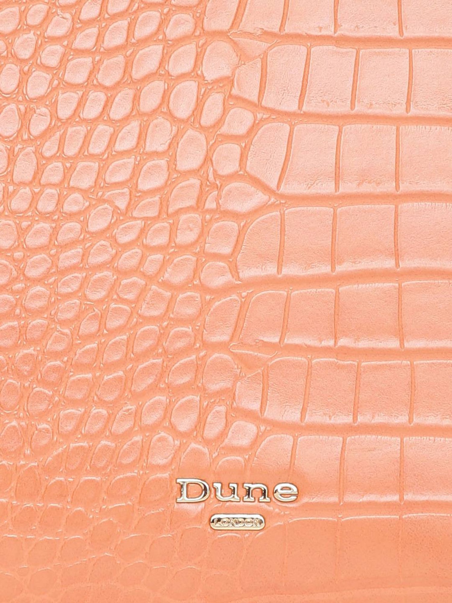 DUNE LONDON DINILADY Orange Synthetic Clutch