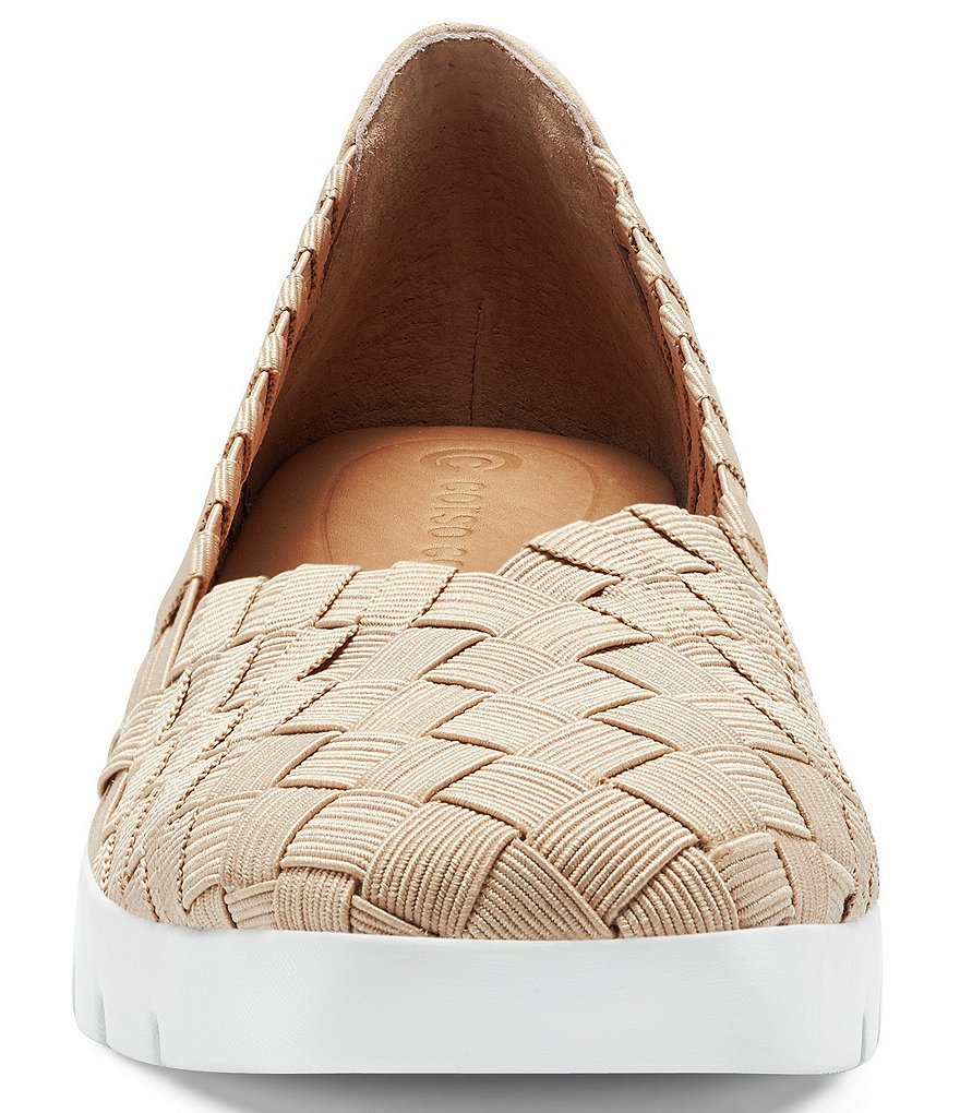 CC Corso Como Illana Woven Elastic Wedge Slip-Ons