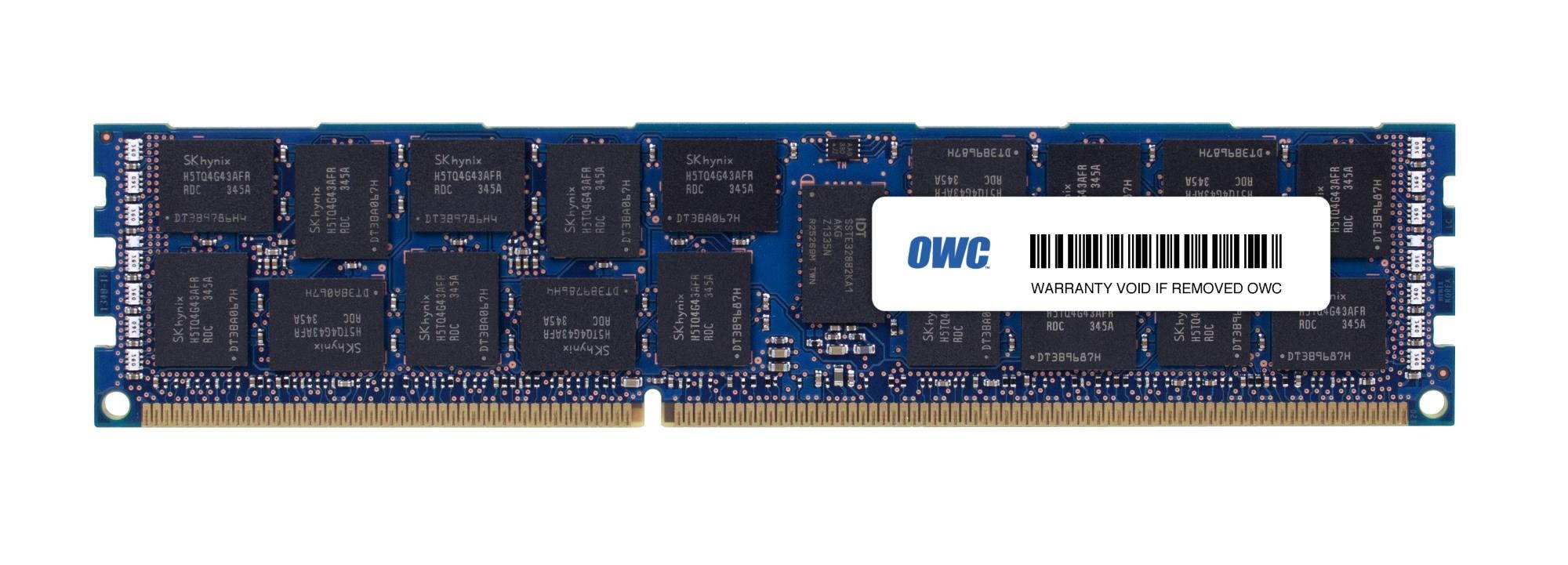 OWC 4GB PC3-8500 DDR3 ECC 1066MHz SDRAM DIMM 240 Pin Memory Upgrade Module For Mac Pro & Xserve 'Nehalem' & 'Westmere' models. . Model OWC8566D3ECC4GB