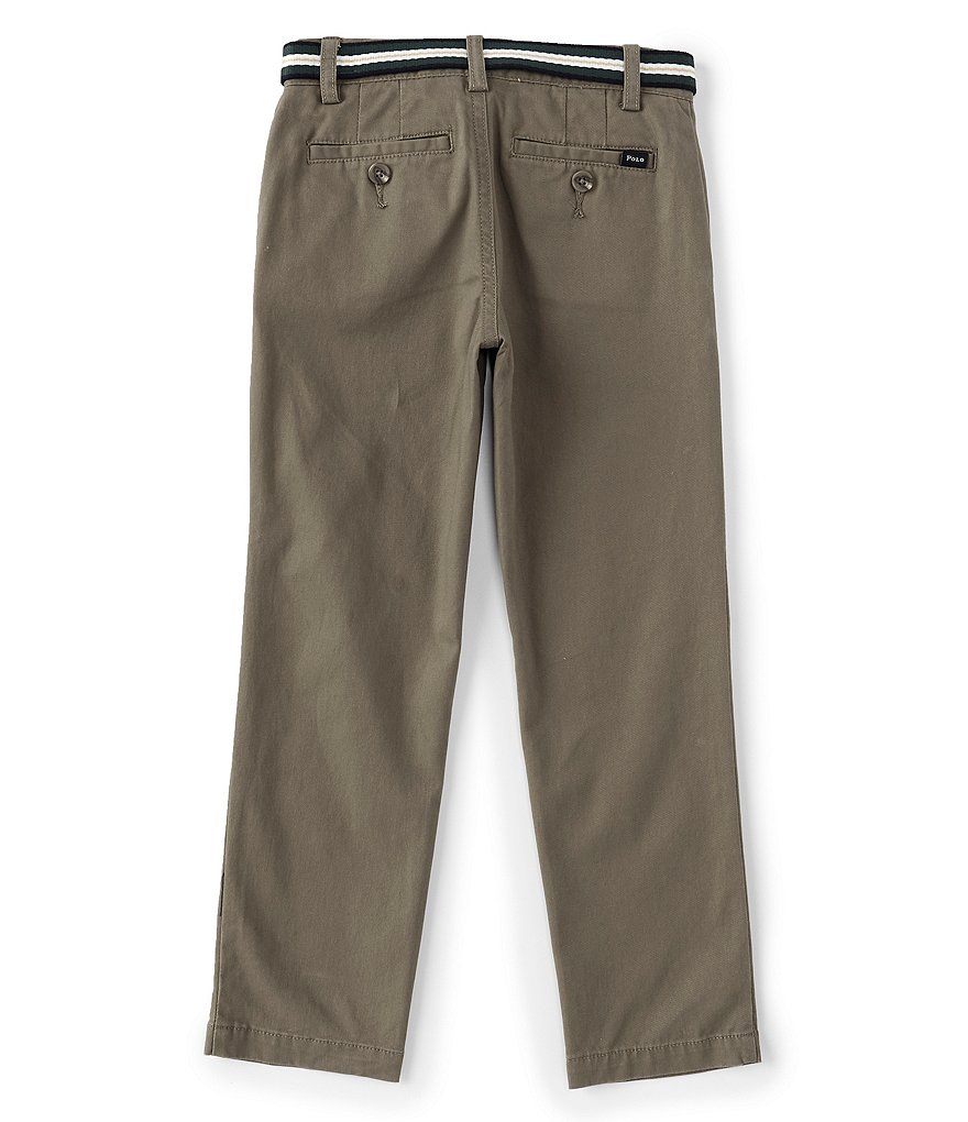 Polo Ralph Lauren Little Boys 2T-7 Belted Slim-Fit Stretch Twill Chino Pants