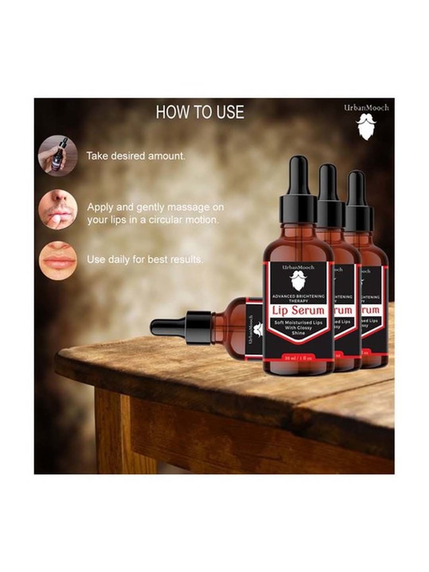 UrbanMooch Advance Brightning Lip Serum (Pack of 2)